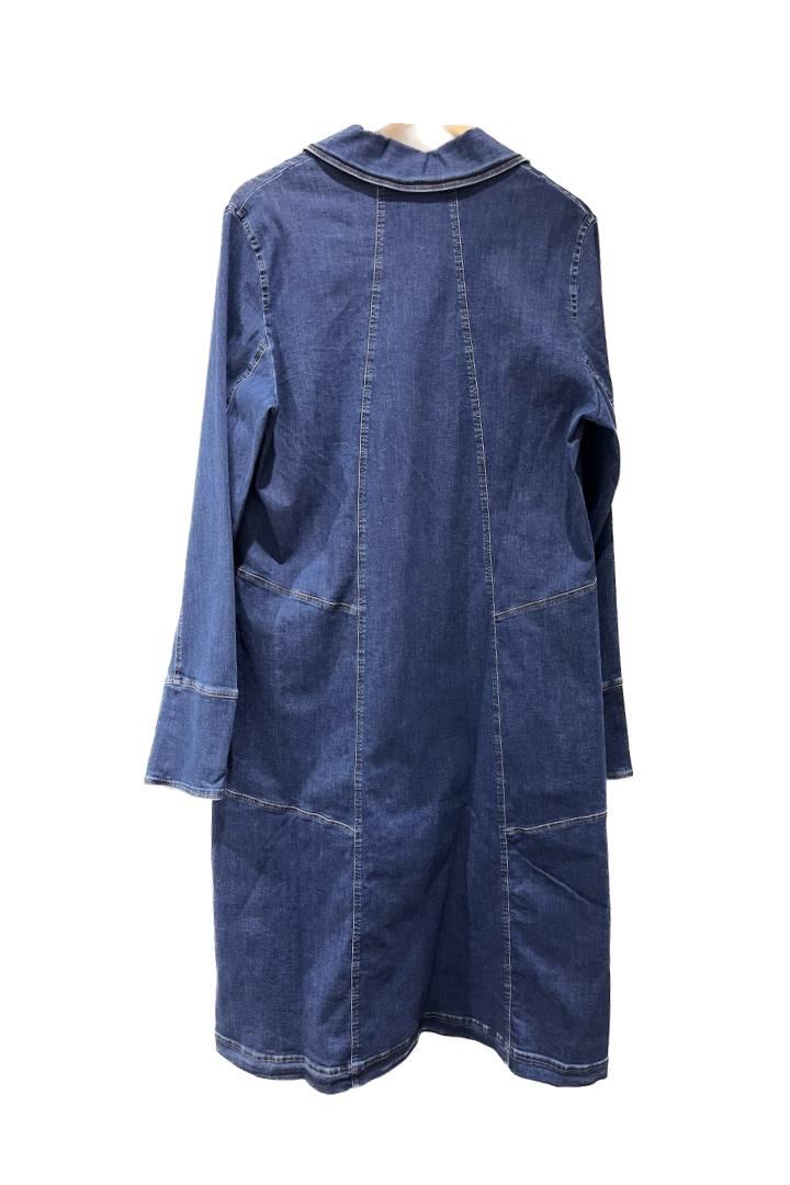 Elli Button Jeans Dress