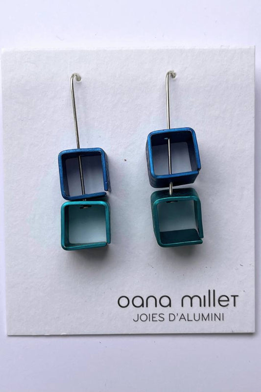 Oana Millet Cube Earrings