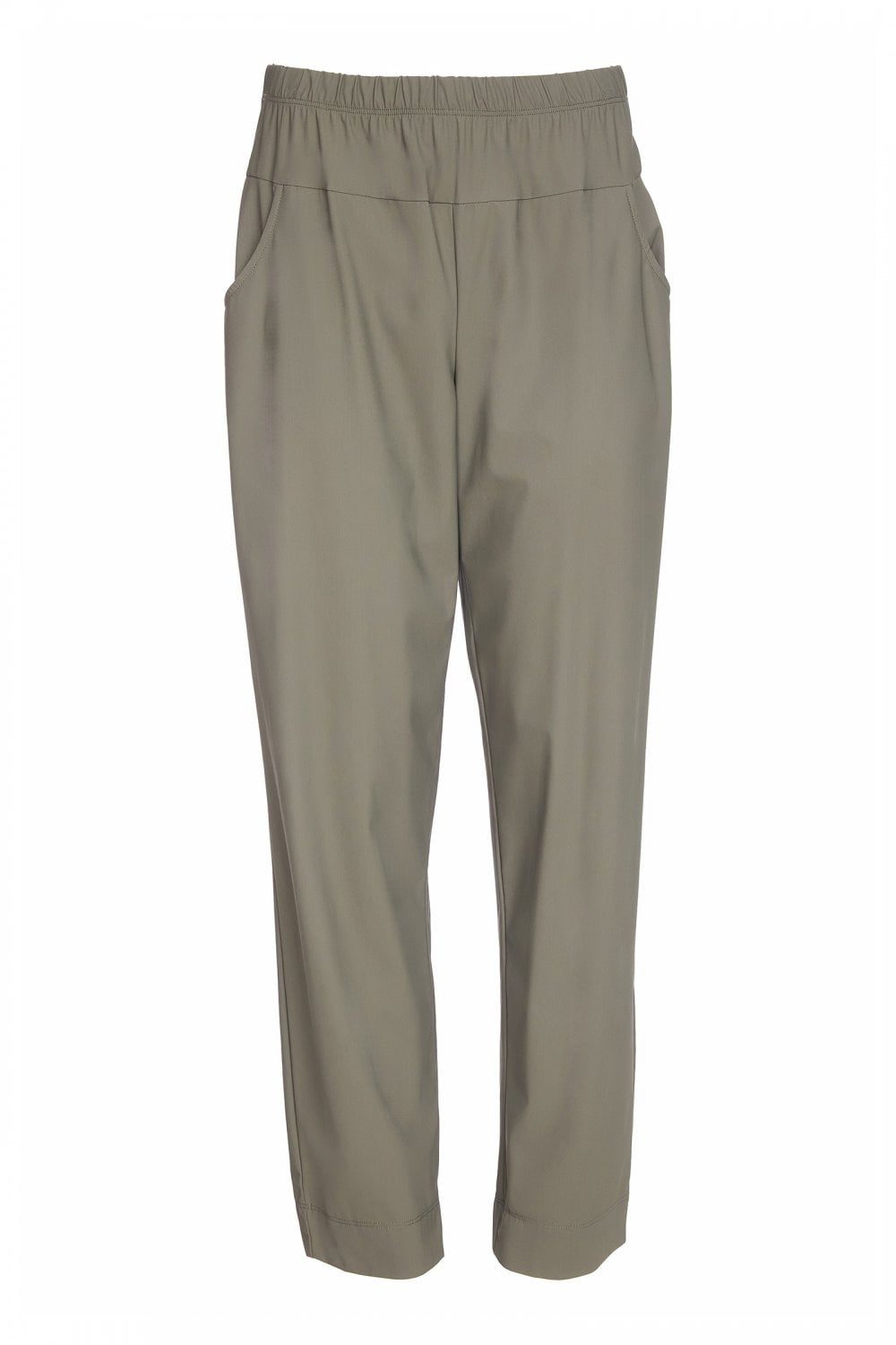 ORA Elastic Trousers with Pocket Detail