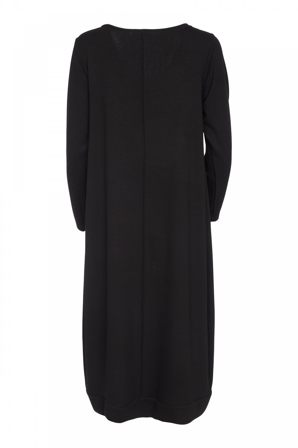 ORA V-Neck Maxi Dress with Print Front