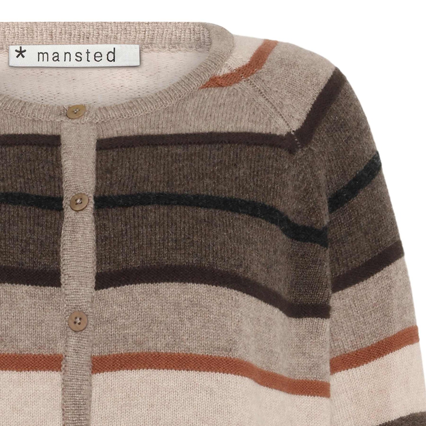Mansted Amina Dark Brown Cardigan