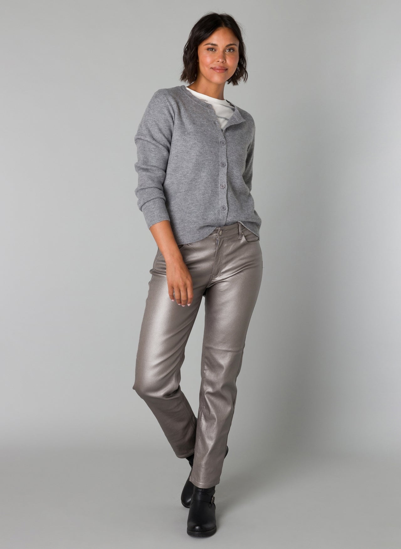 Yest Oelkje Silver Grey Trousers