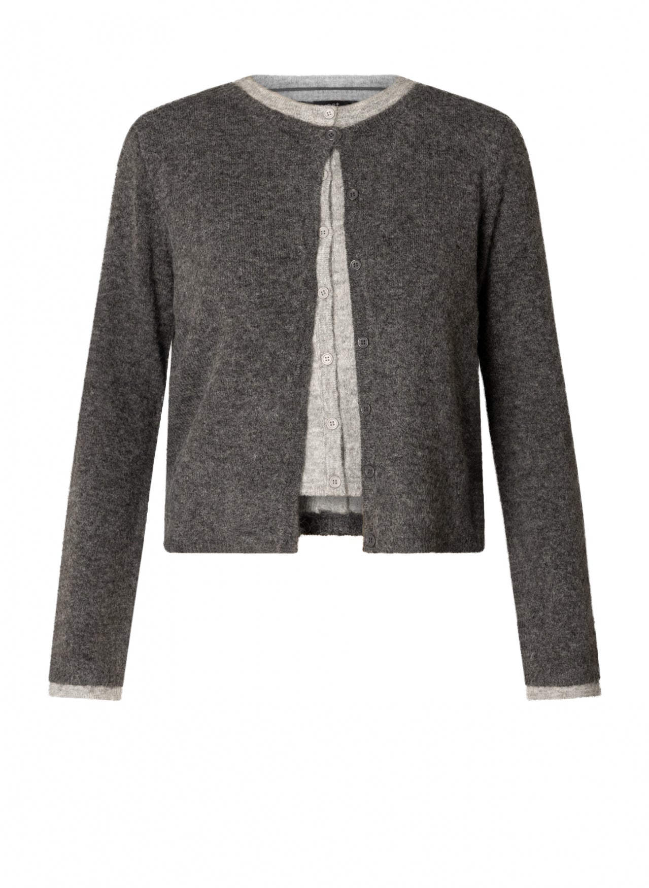 Yest Brandi Grey Cardigan
