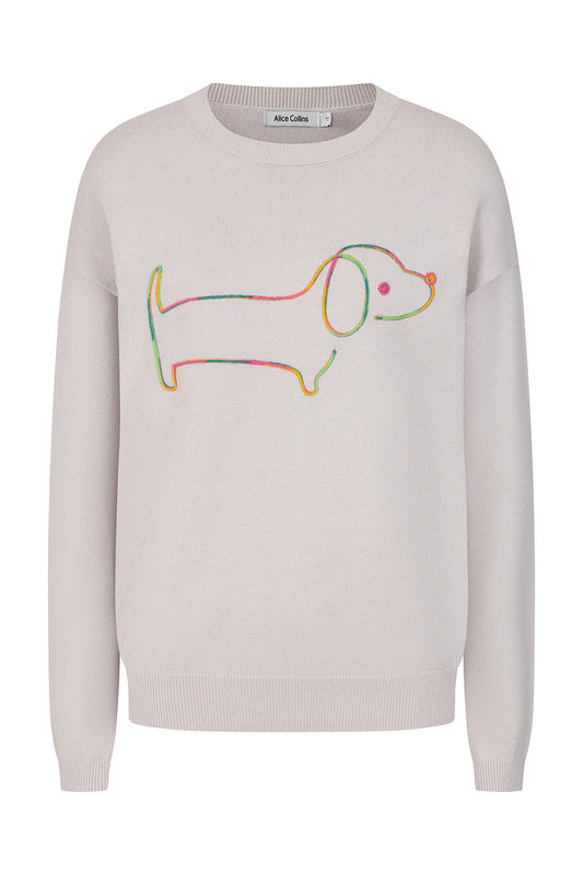 Alice Collins Sausage Dog Pullover