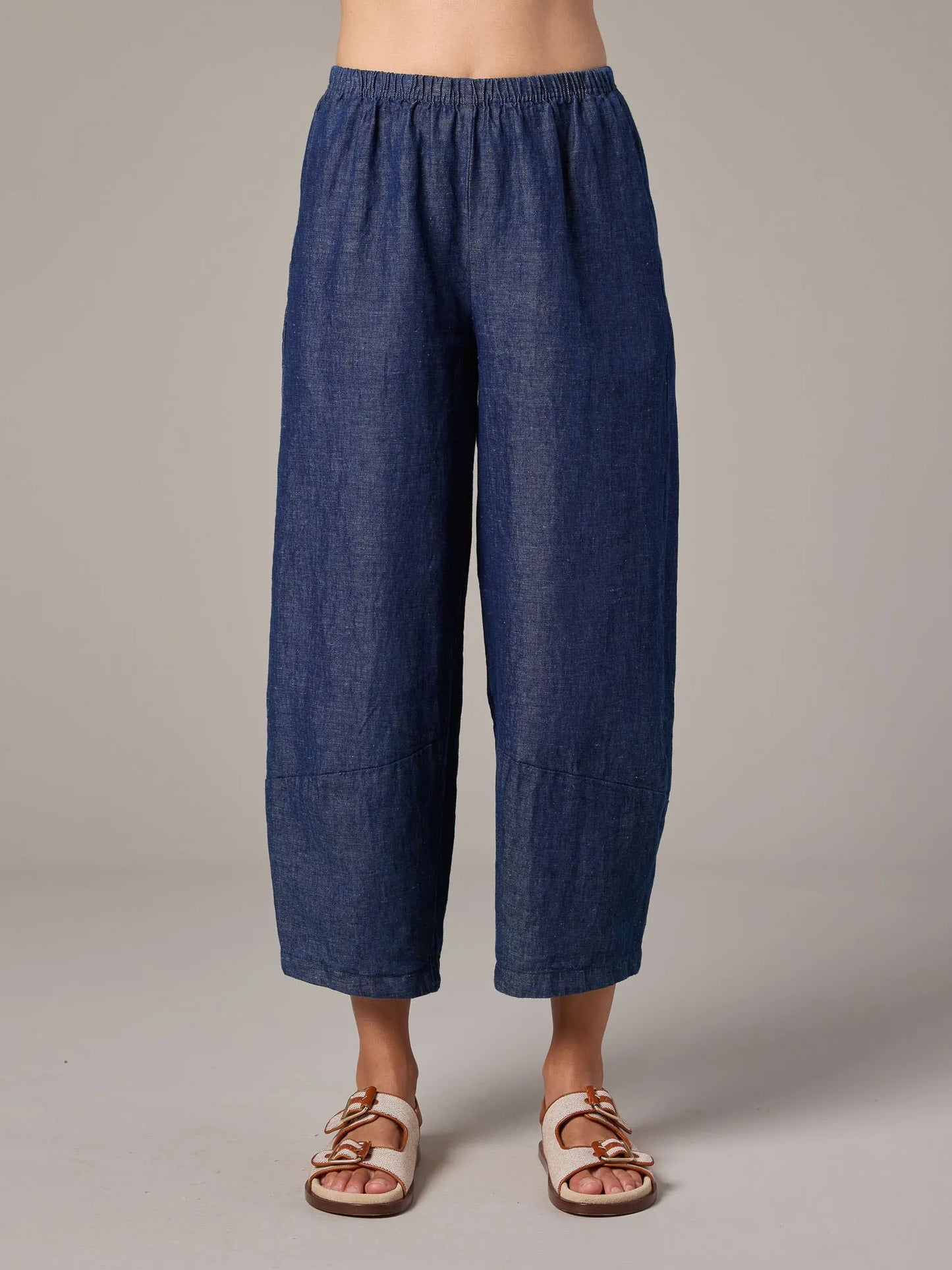Cut Loose Denim Lantern Trousers