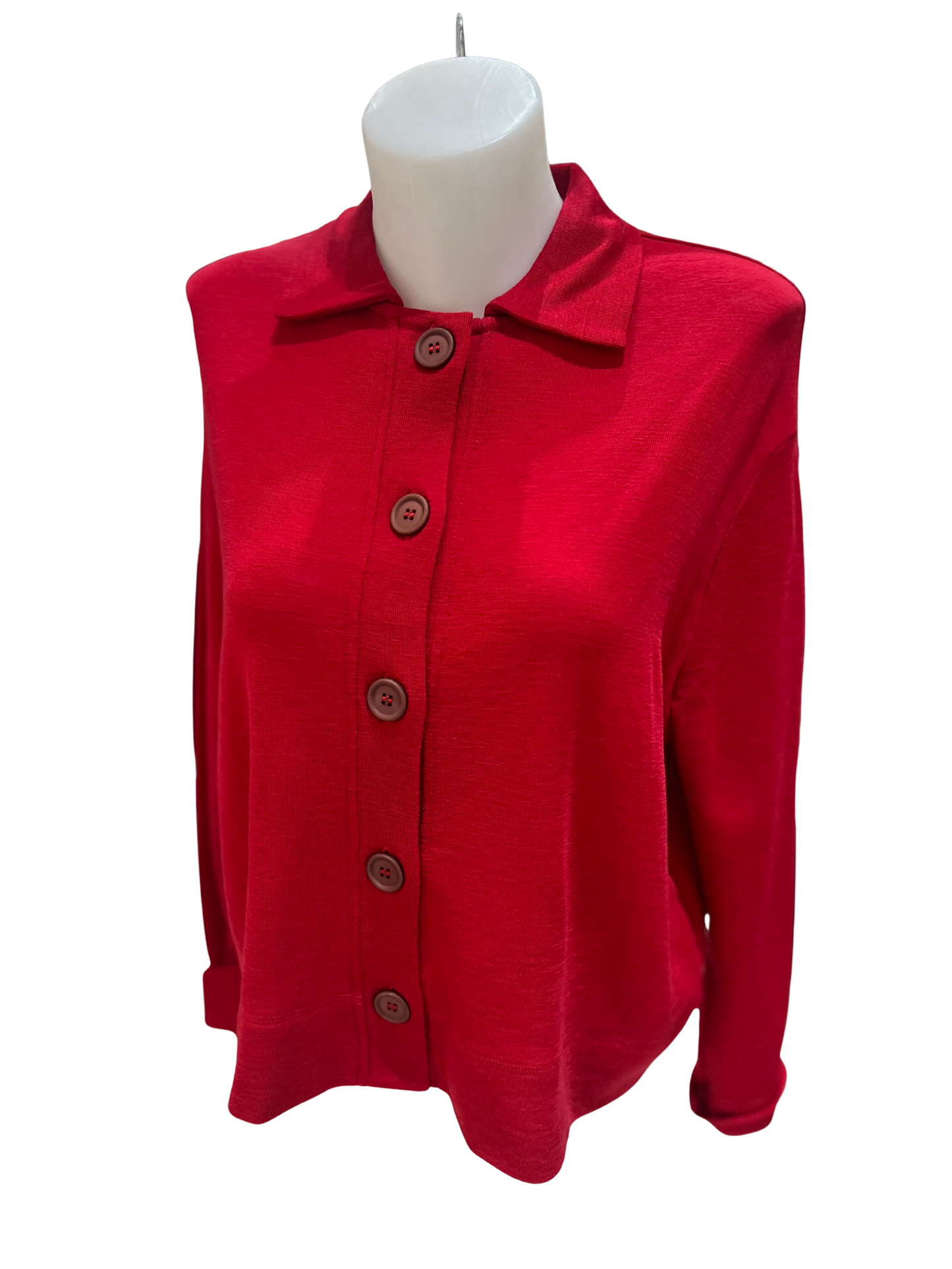 By Basics Merino Boxy Cardigan