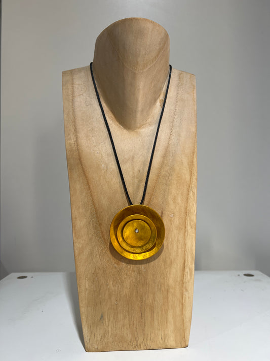 Oana Millet Circle Necklace