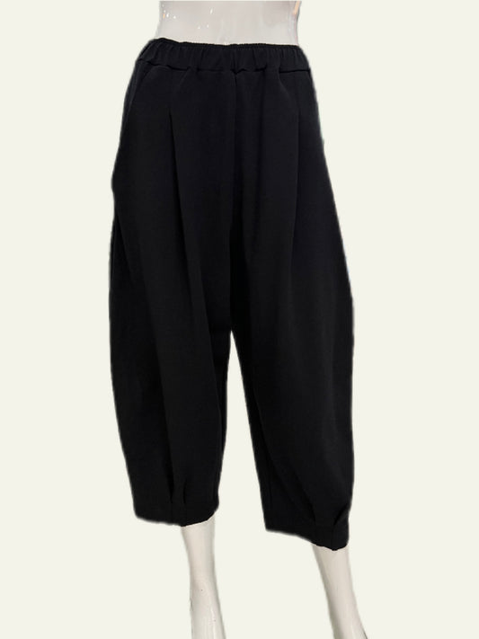 Mama B Bianco F Nero Trousers