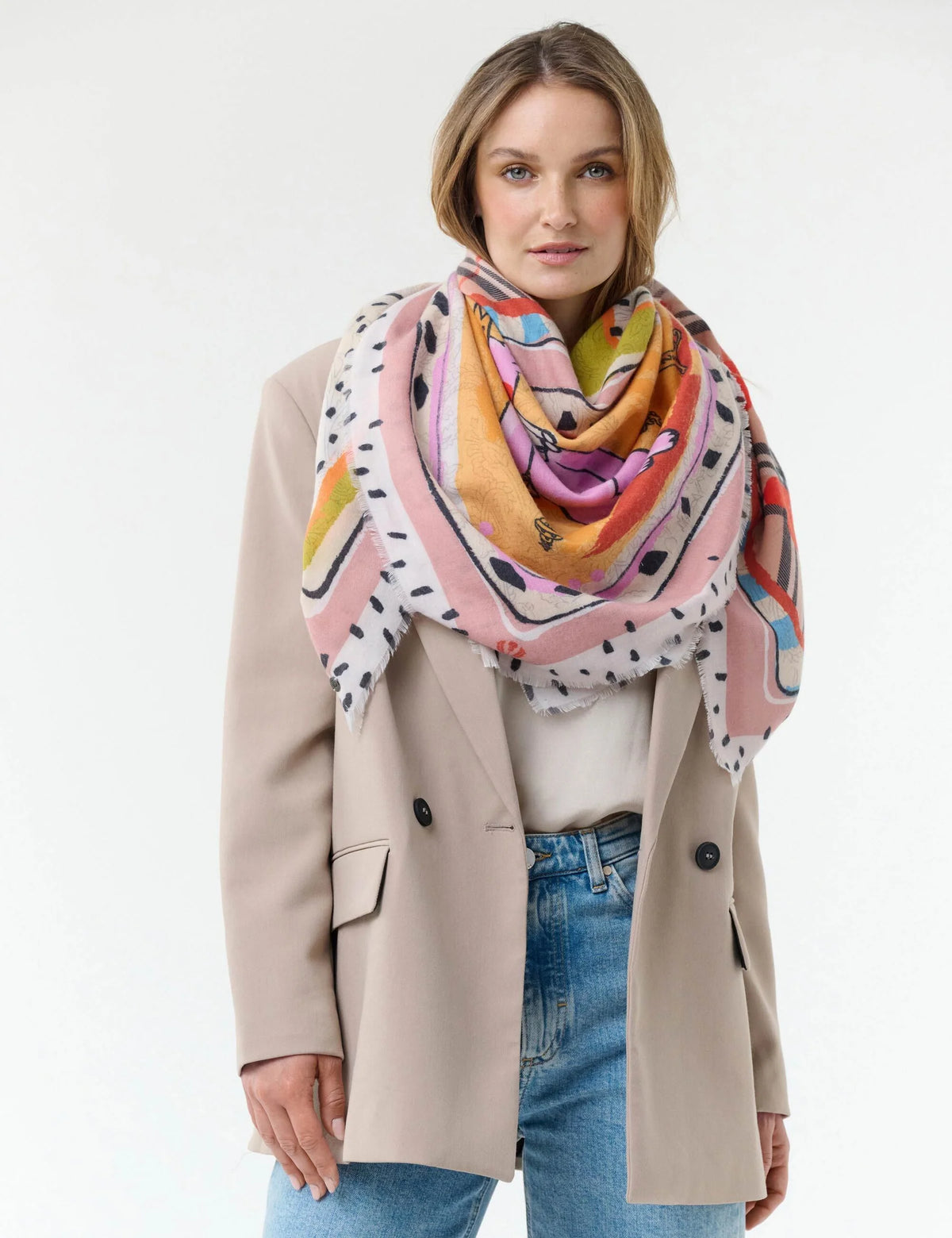Fraas XL Teddy Bear Scarf