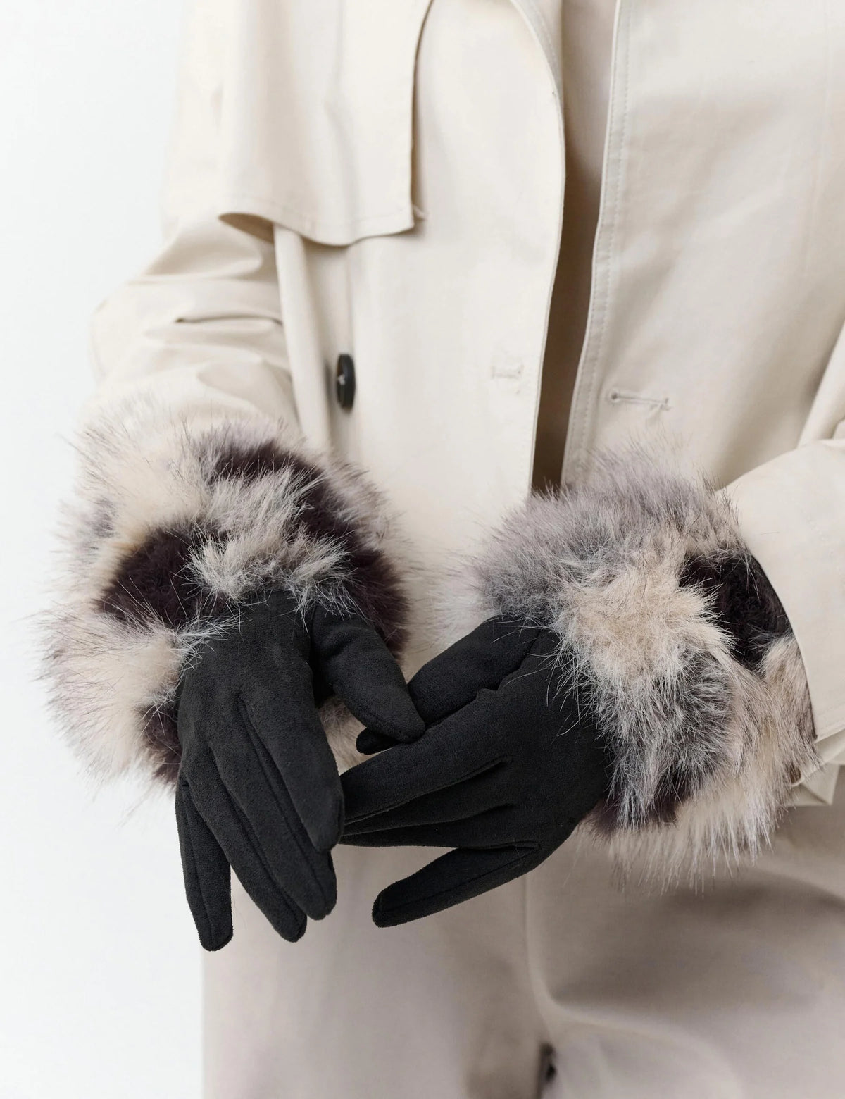 Loevenich Faux Fur Gloves