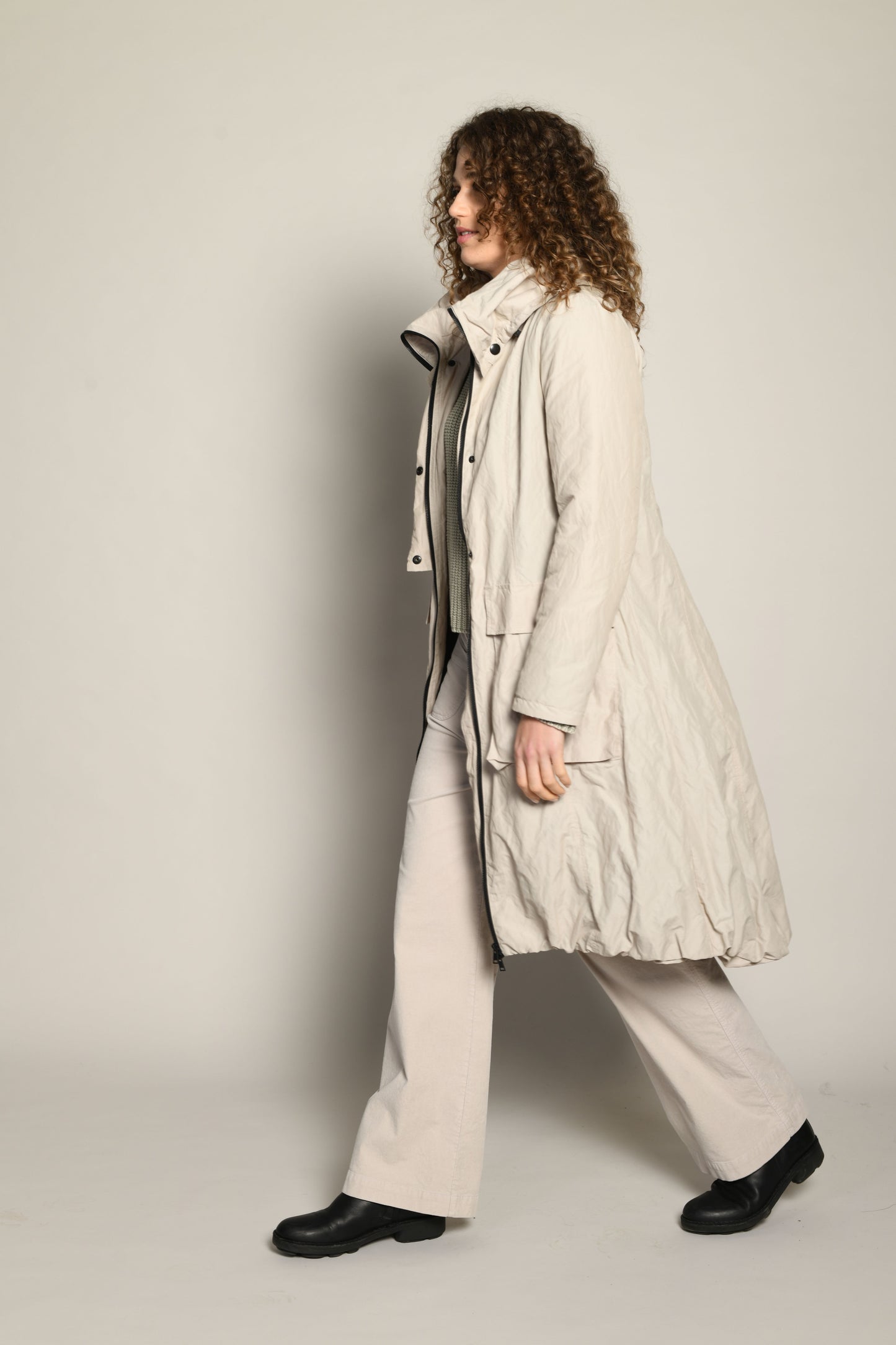 Amber & Moon Almond Coat