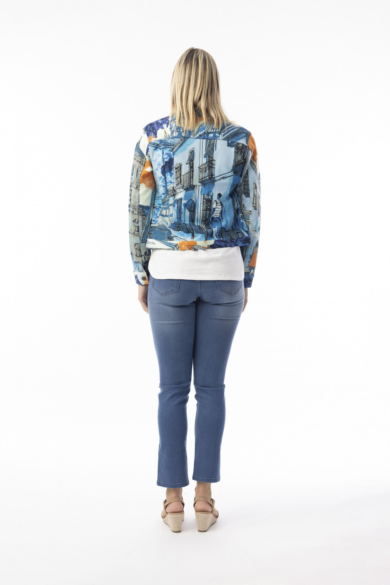 Orientique Printed Jacket