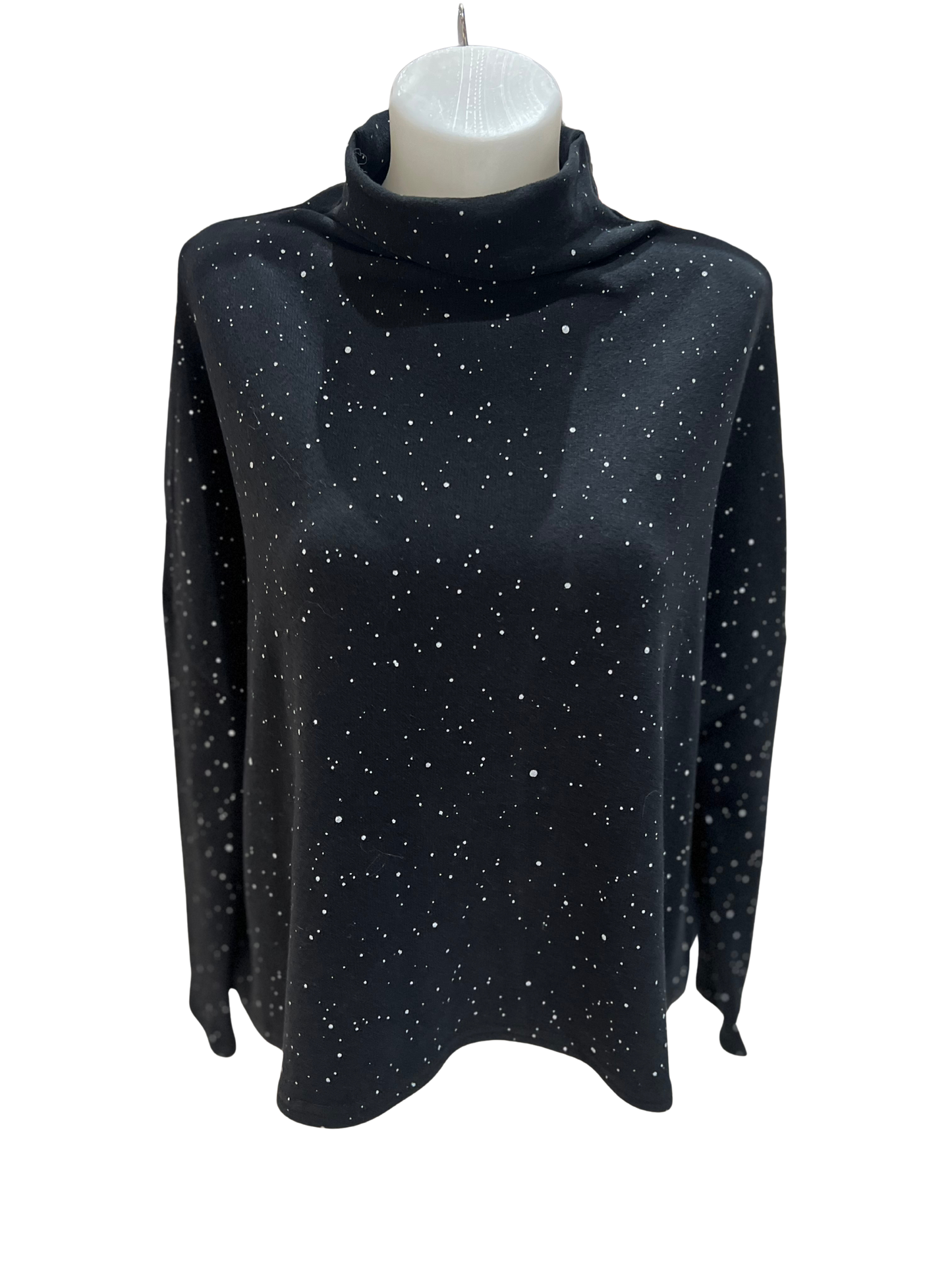 Neirami Basic Boxy Sweater - Nero