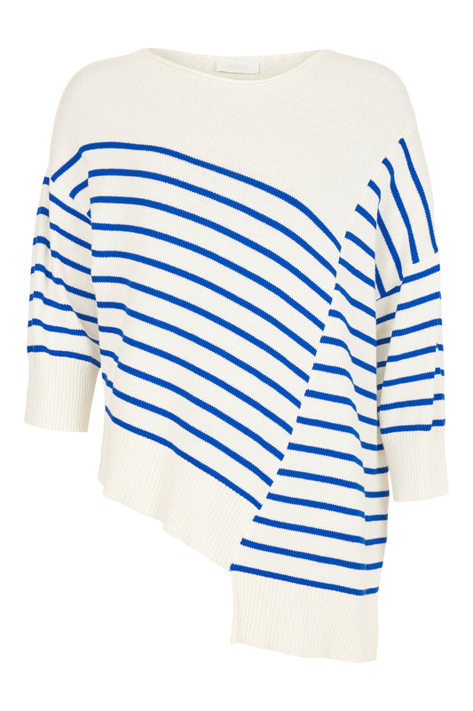 Noen Asymmetric Stripe Pullover