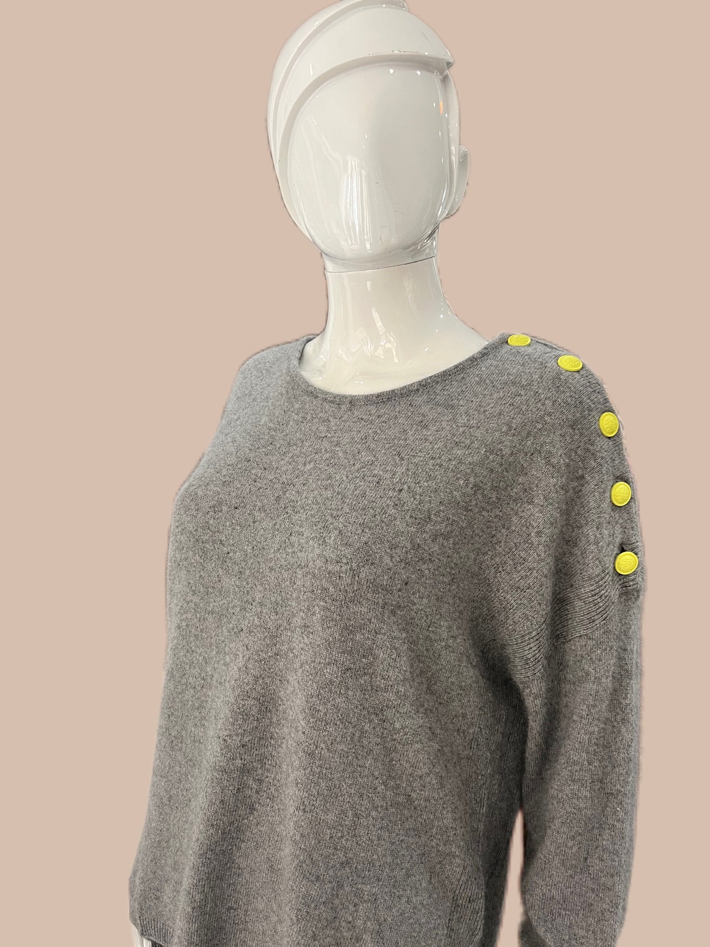 Ma Petite Capsule Muse Button Sweater