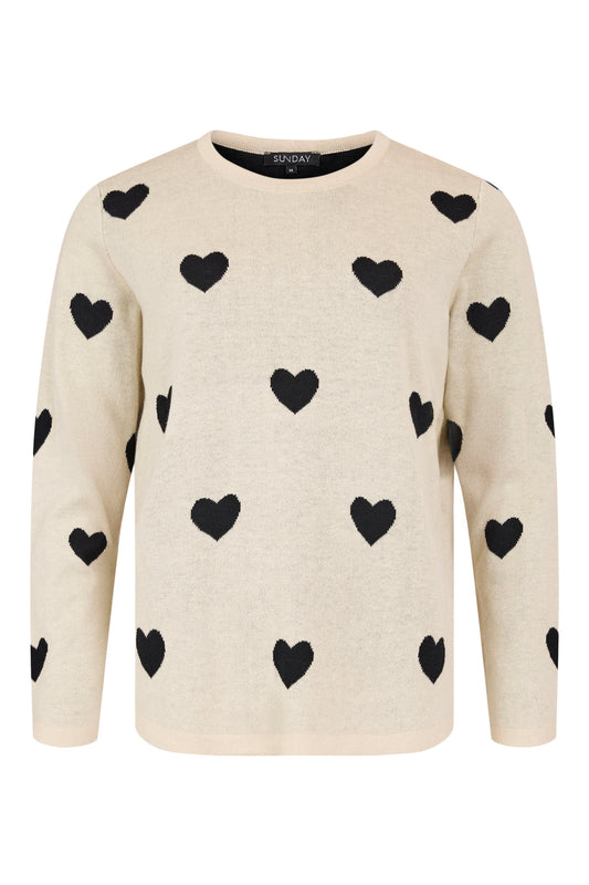 Sunday Heart Jumper