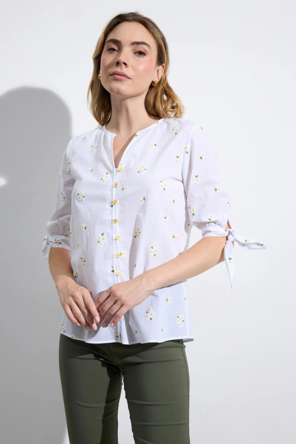 Tinta & Bariloche Flores Blouse
