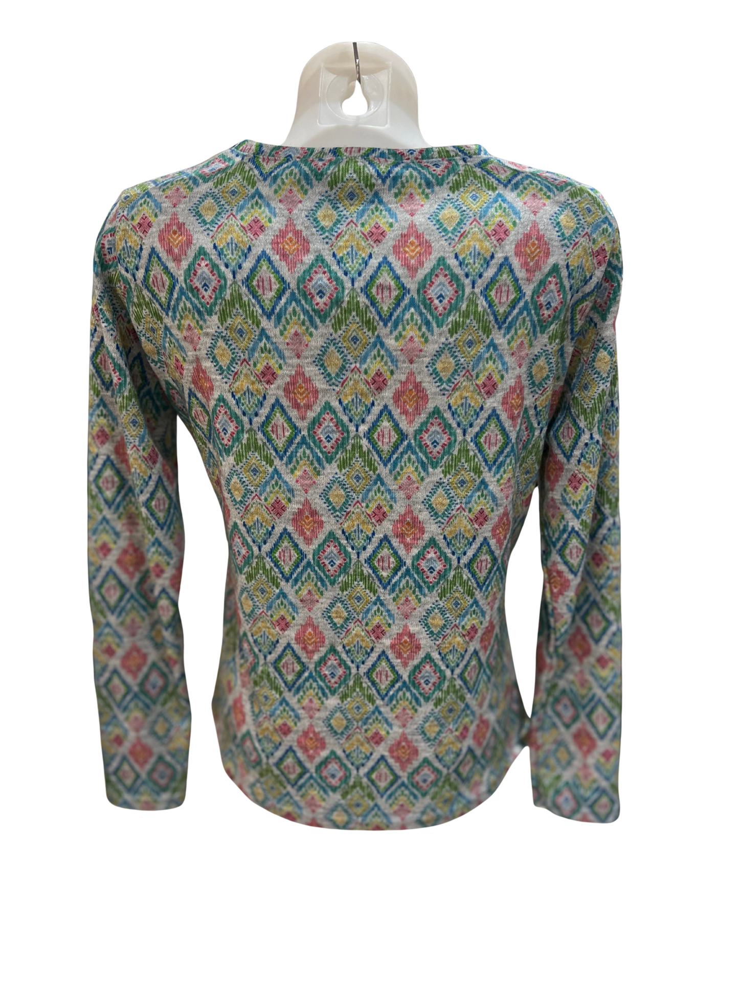 Iodena Grey Pattern Jumper