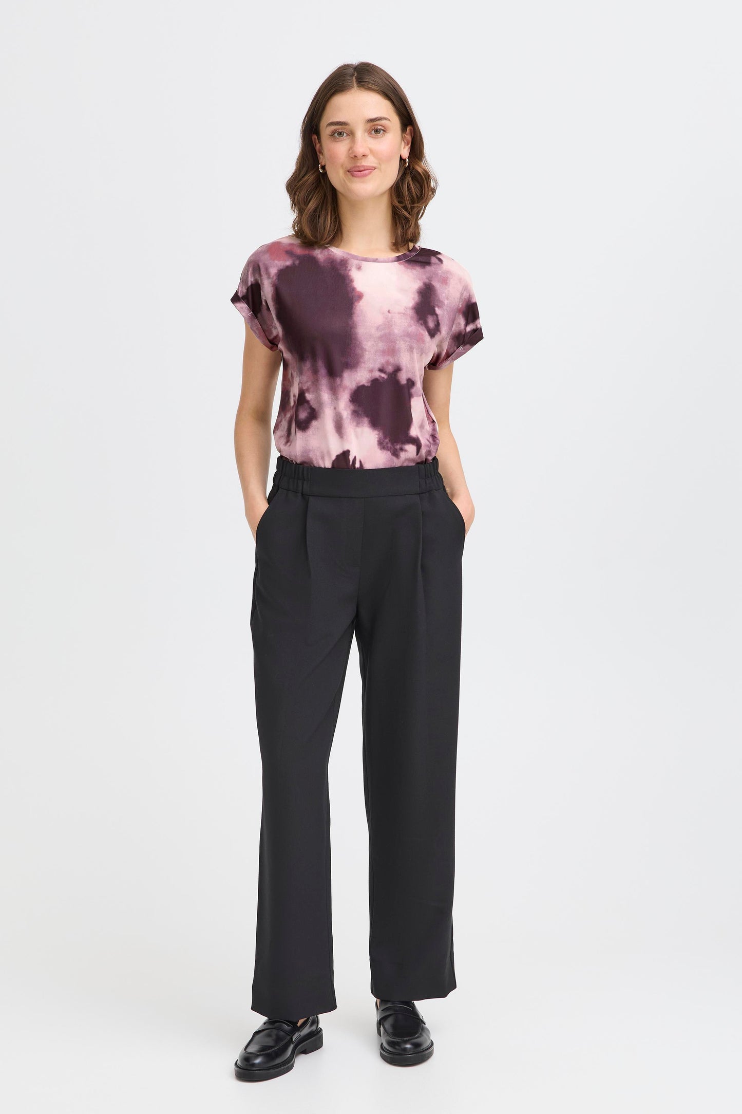 Fransa Seen Watercolour T-Shirt