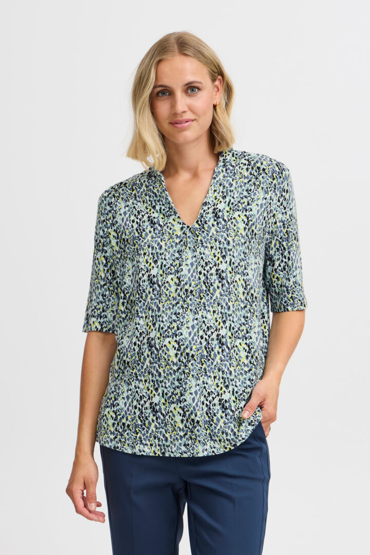 Fransa FrFlora Printed Top