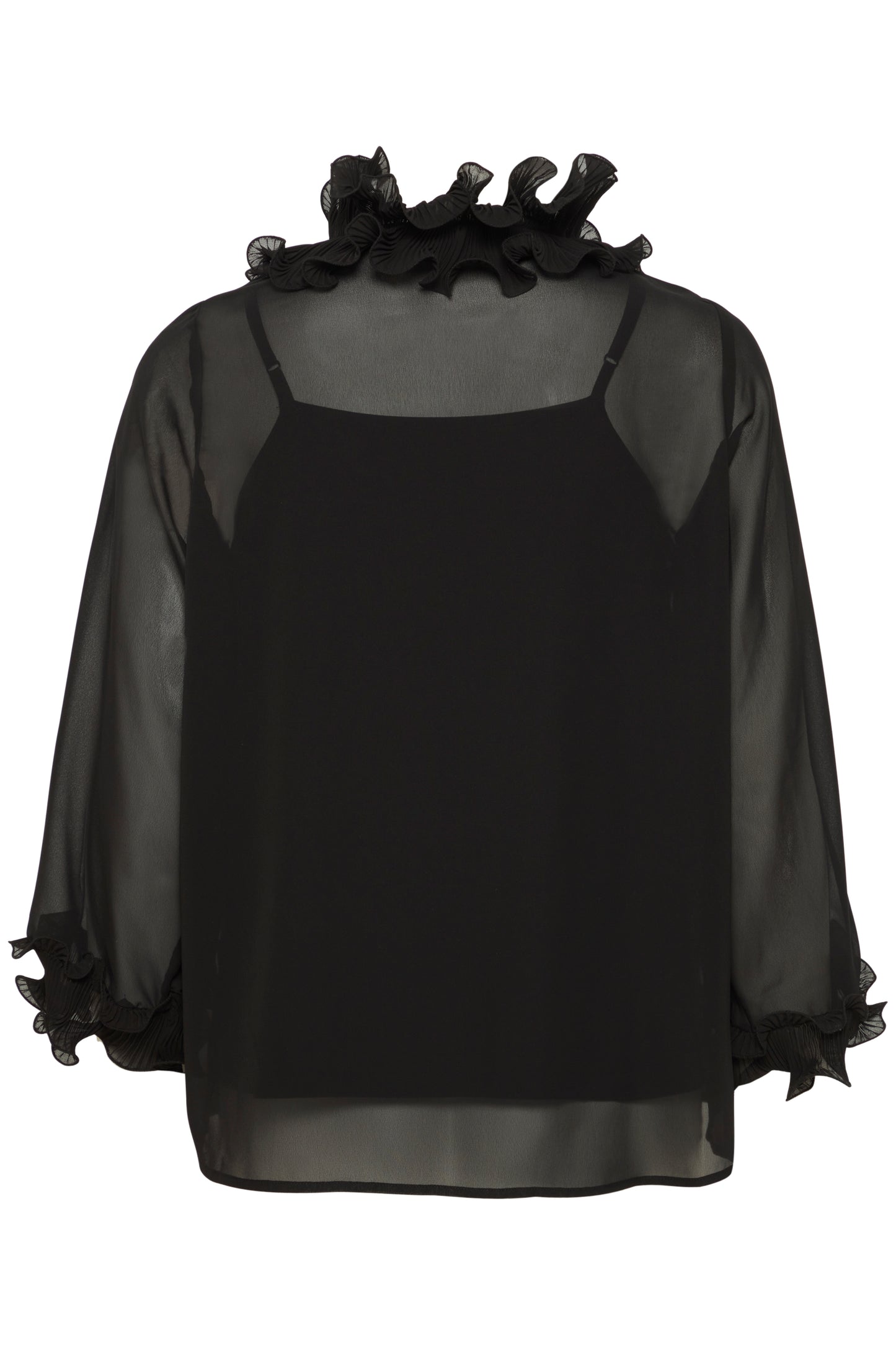 Fransa FrLee Black Blouse