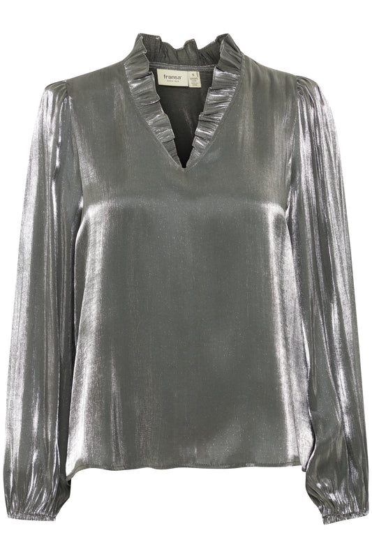 Fransa FrYolanda Metallic Blouse