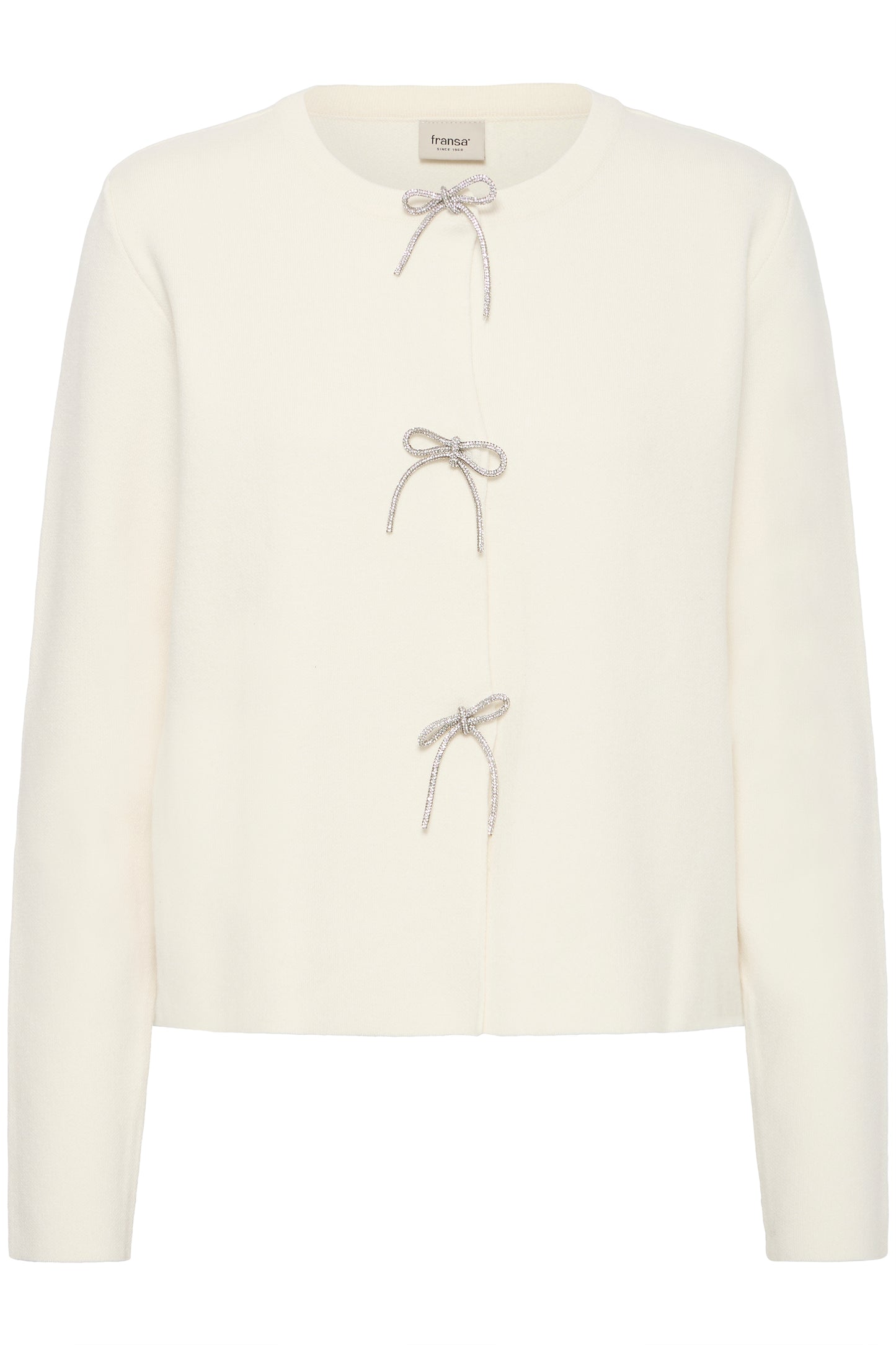 Fransa Sally Bow Cardigan