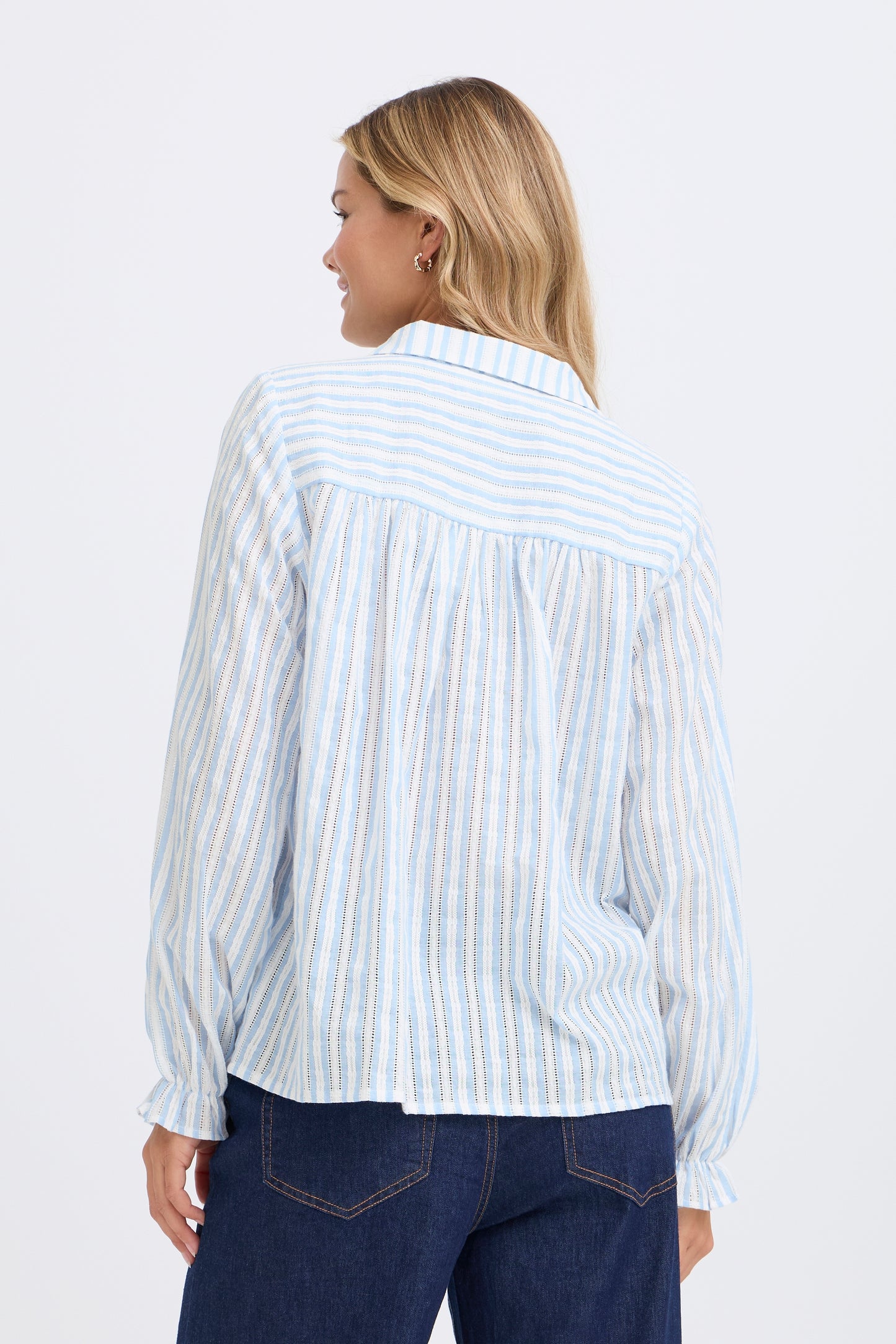 Fransa Everly Striped Shirt