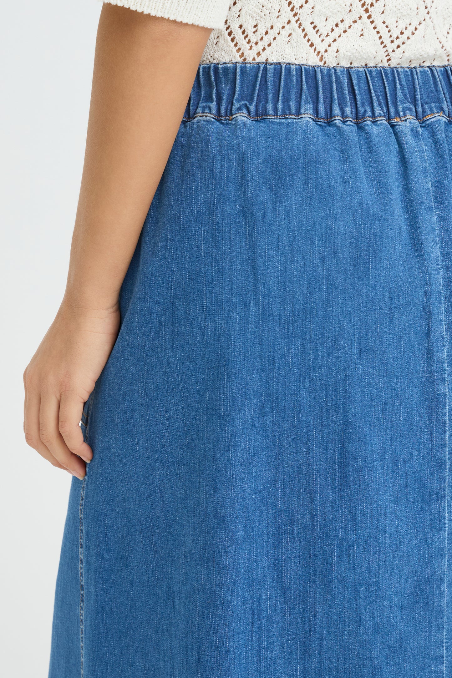Fransa Chicago Denim Skirt