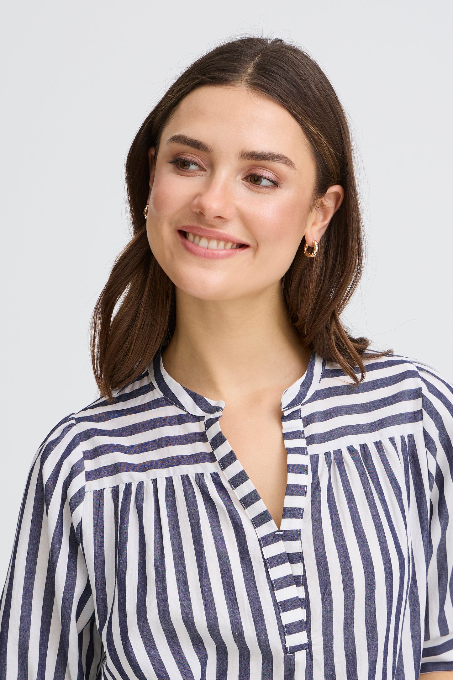 Fransa Donnie Stripe Blouse