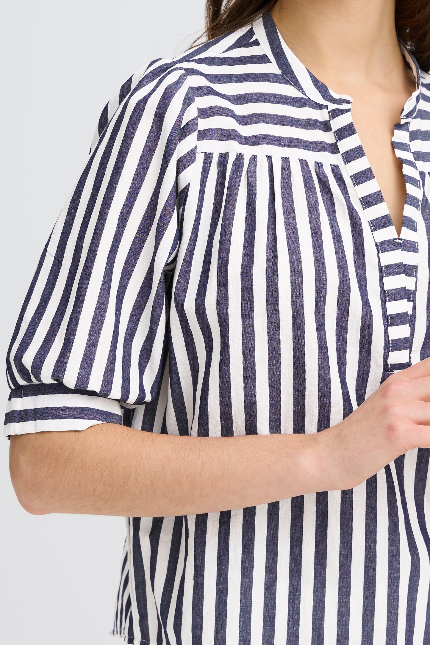 Fransa Donnie Stripe Blouse