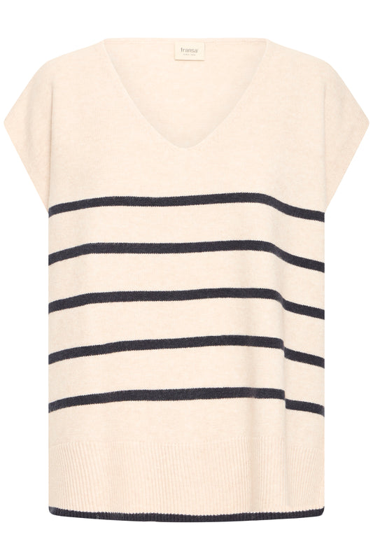 Fransa Bitte Stripe Tabard