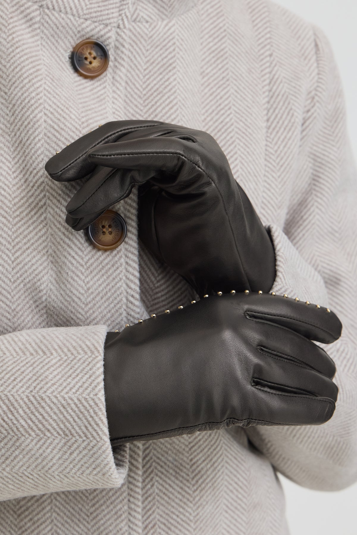 Fransa Adelia Leather Gloves