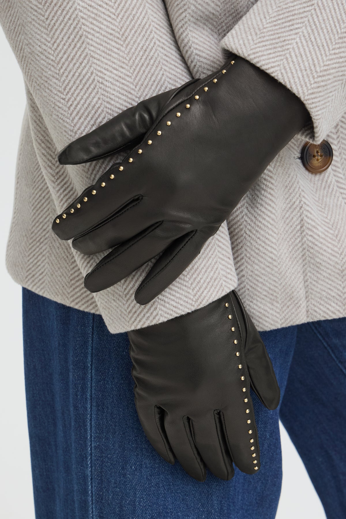 Fransa Adelia Leather Gloves