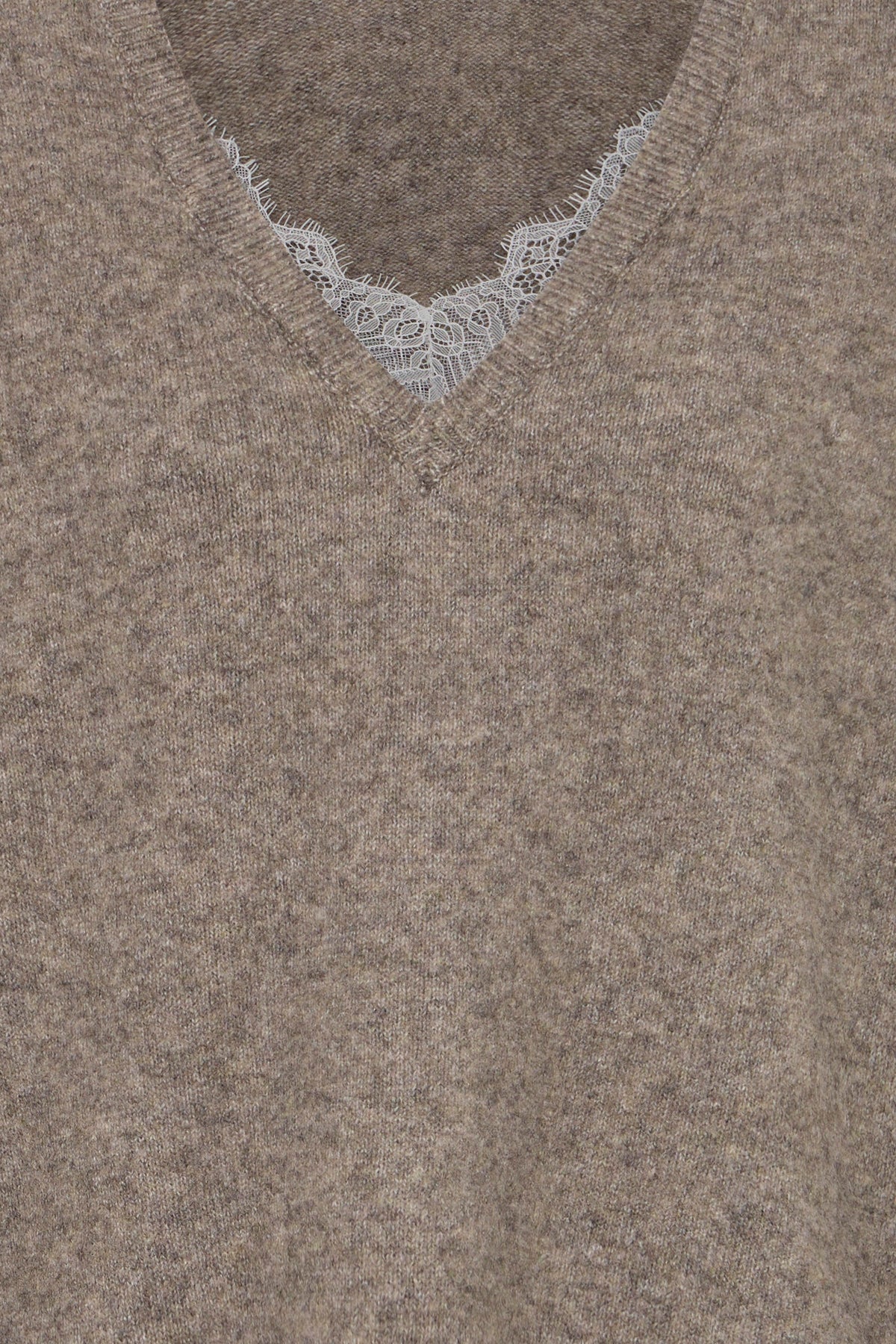 Fransa Ellen Lace Detail jumper