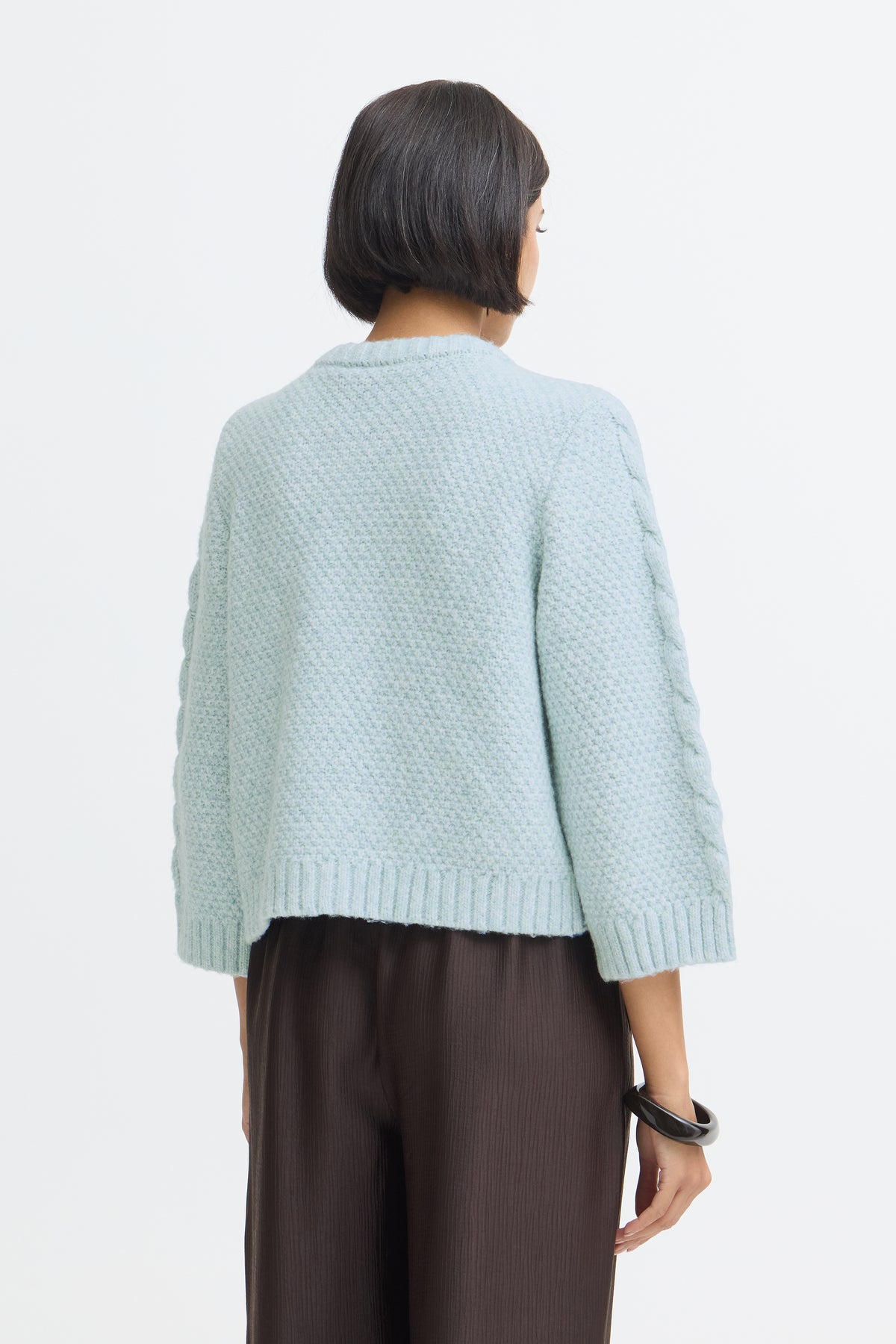 Fransa Olivia Cable Knit Cardigan