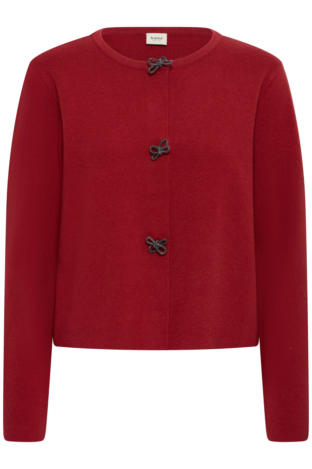 Fransa Sally Bow Cardigan