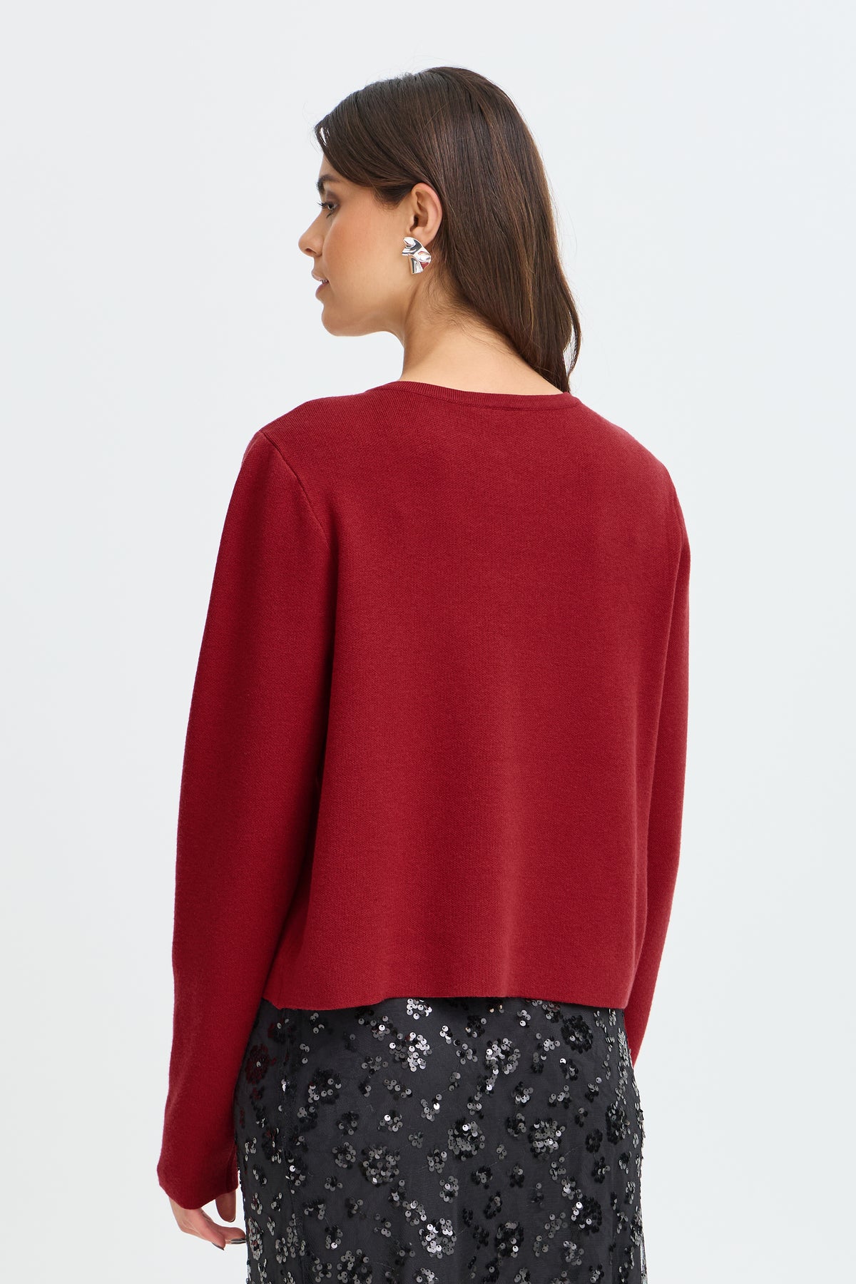 Fransa Sally Bow Cardigan