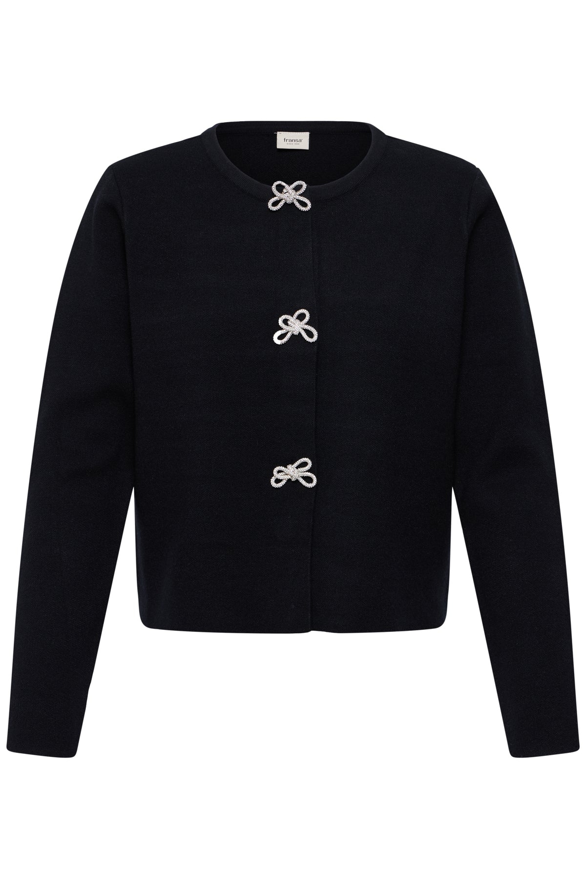 Fransa Sally Bow Cardigan