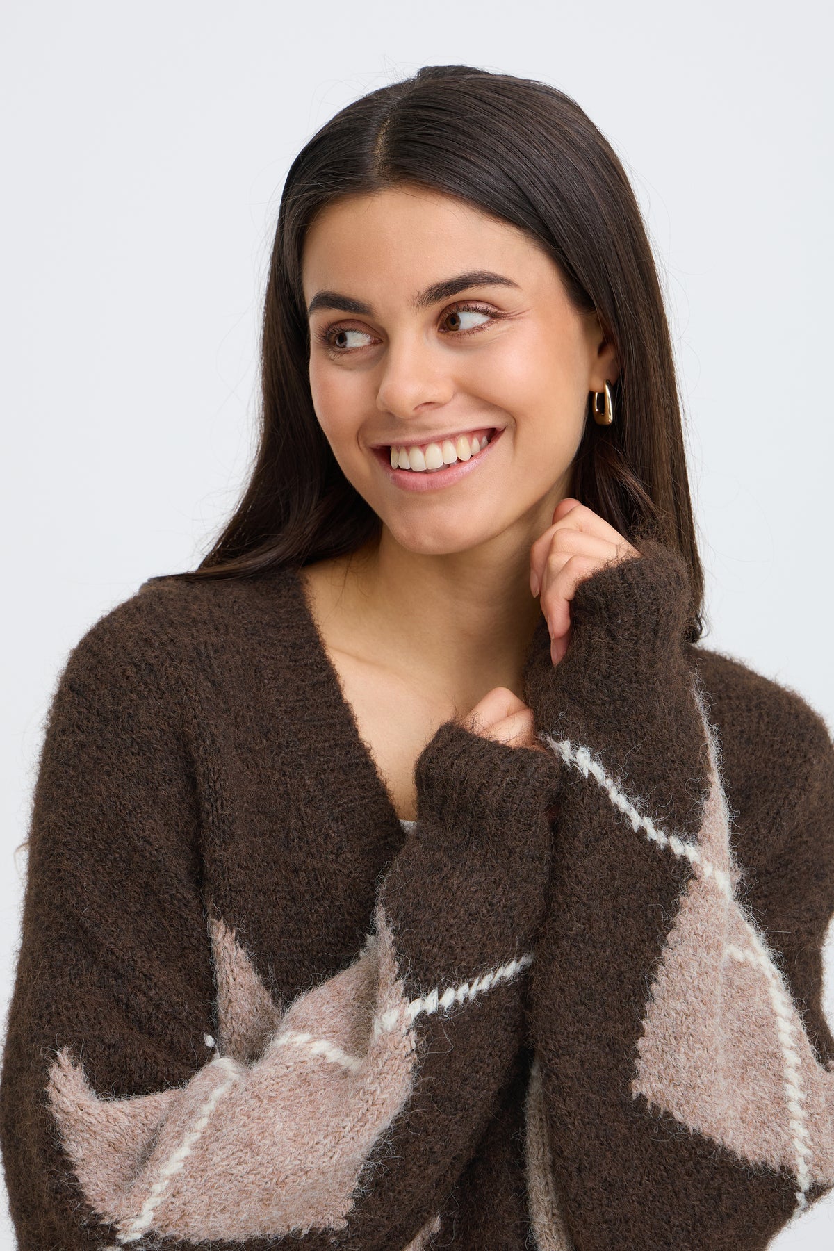 Fransa Charleen V-Neck Cardigan