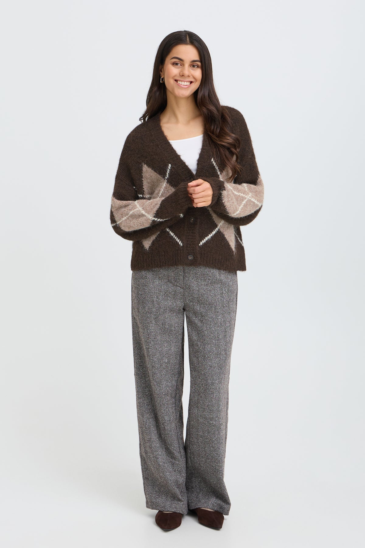 Fransa Charleen V-Neck Cardigan
