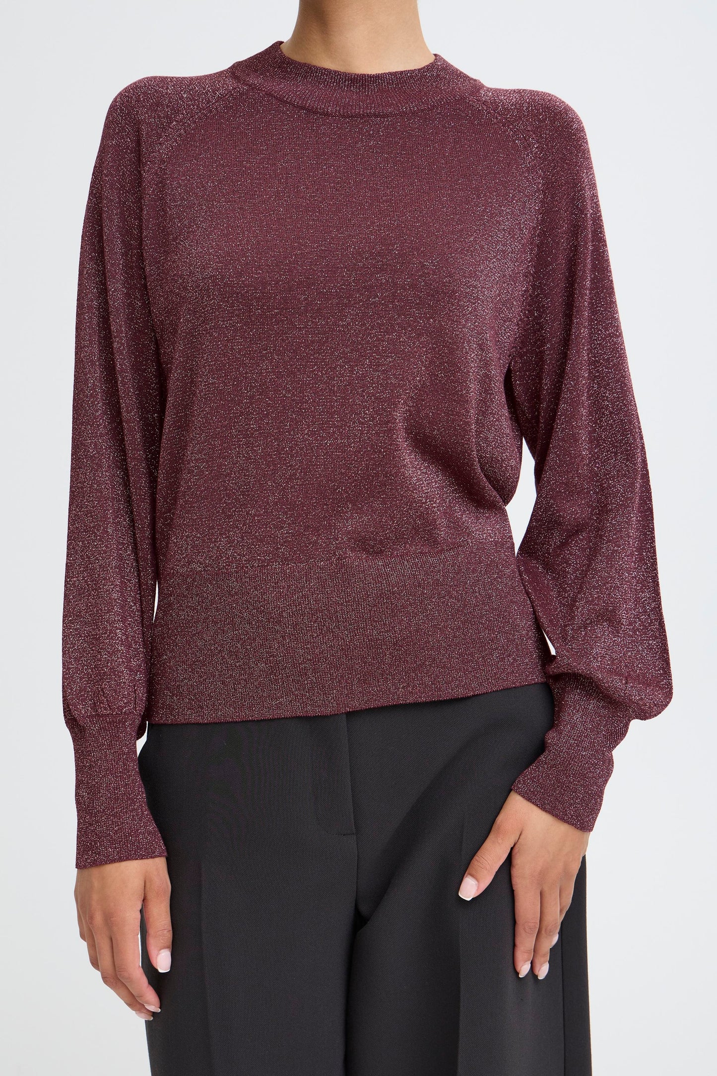 B-Young Mobbe Sparkly Thin Jumper