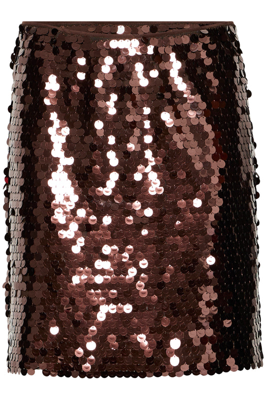 B-Young Tacca Sequin Short Skirt