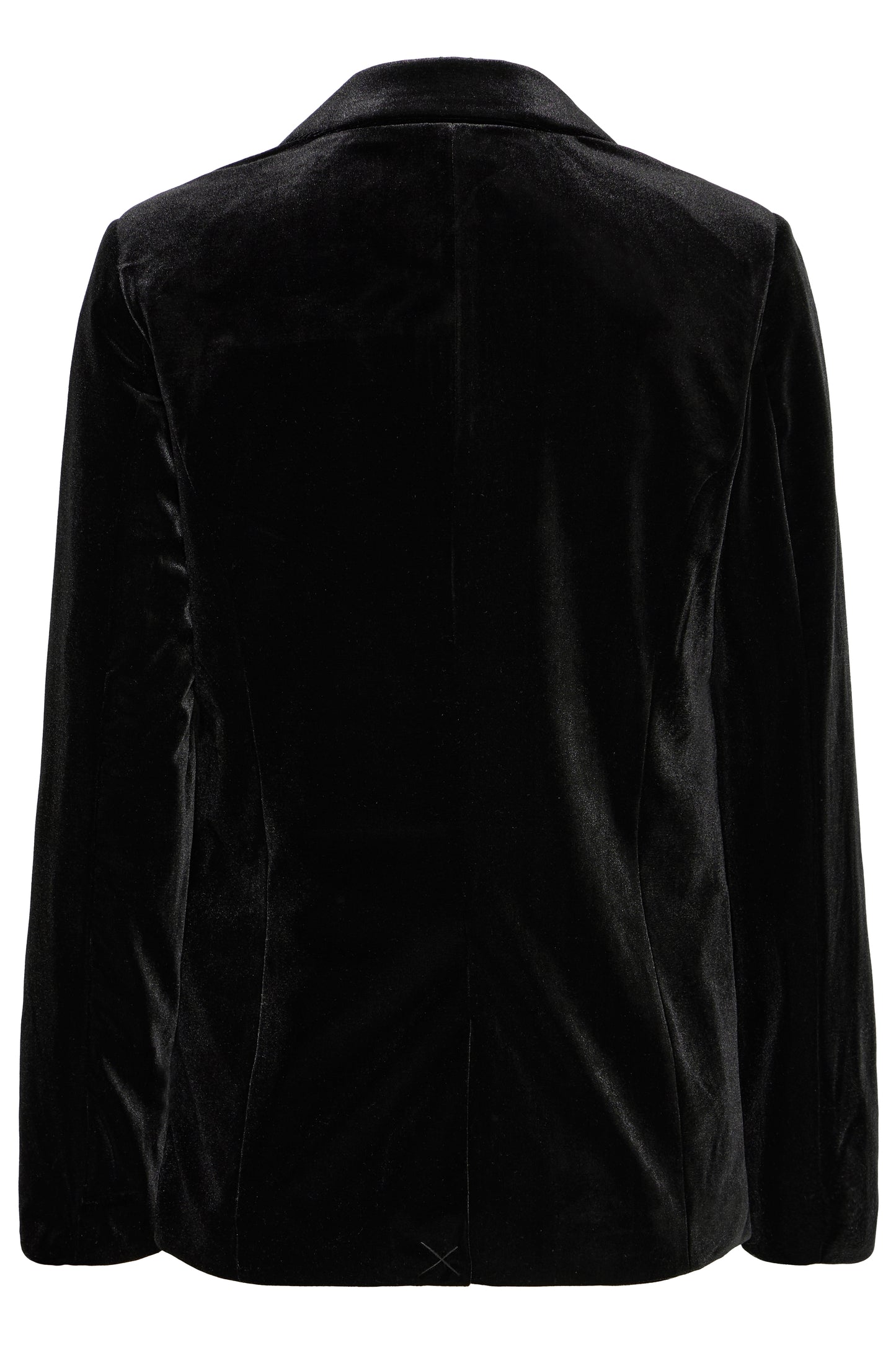 B-Young Perlina Black Velvet Blazer
