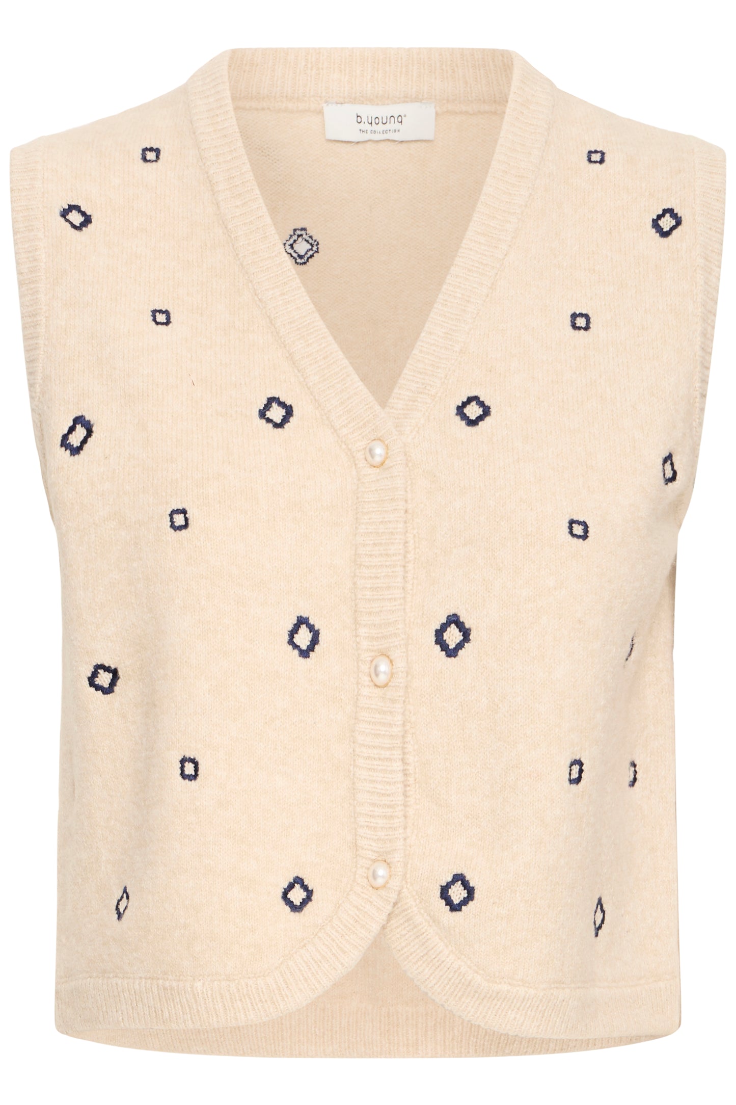 B.Young Nadika Embroidered Vest