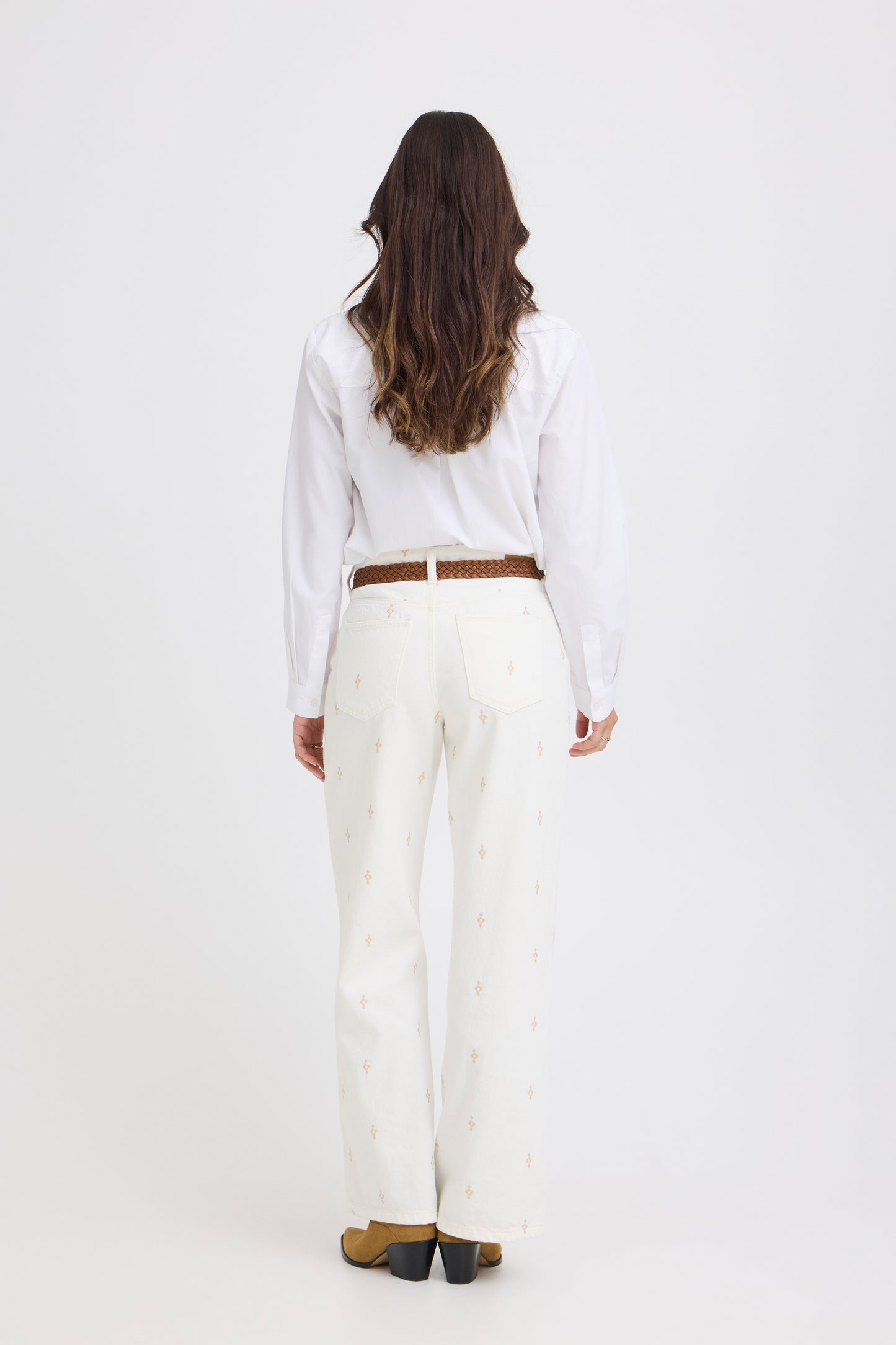 B.Young Kimu Embroidery Jeans
