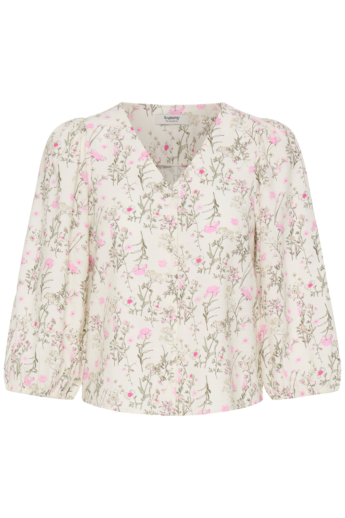 B.Young Issisa Floral Blouse
