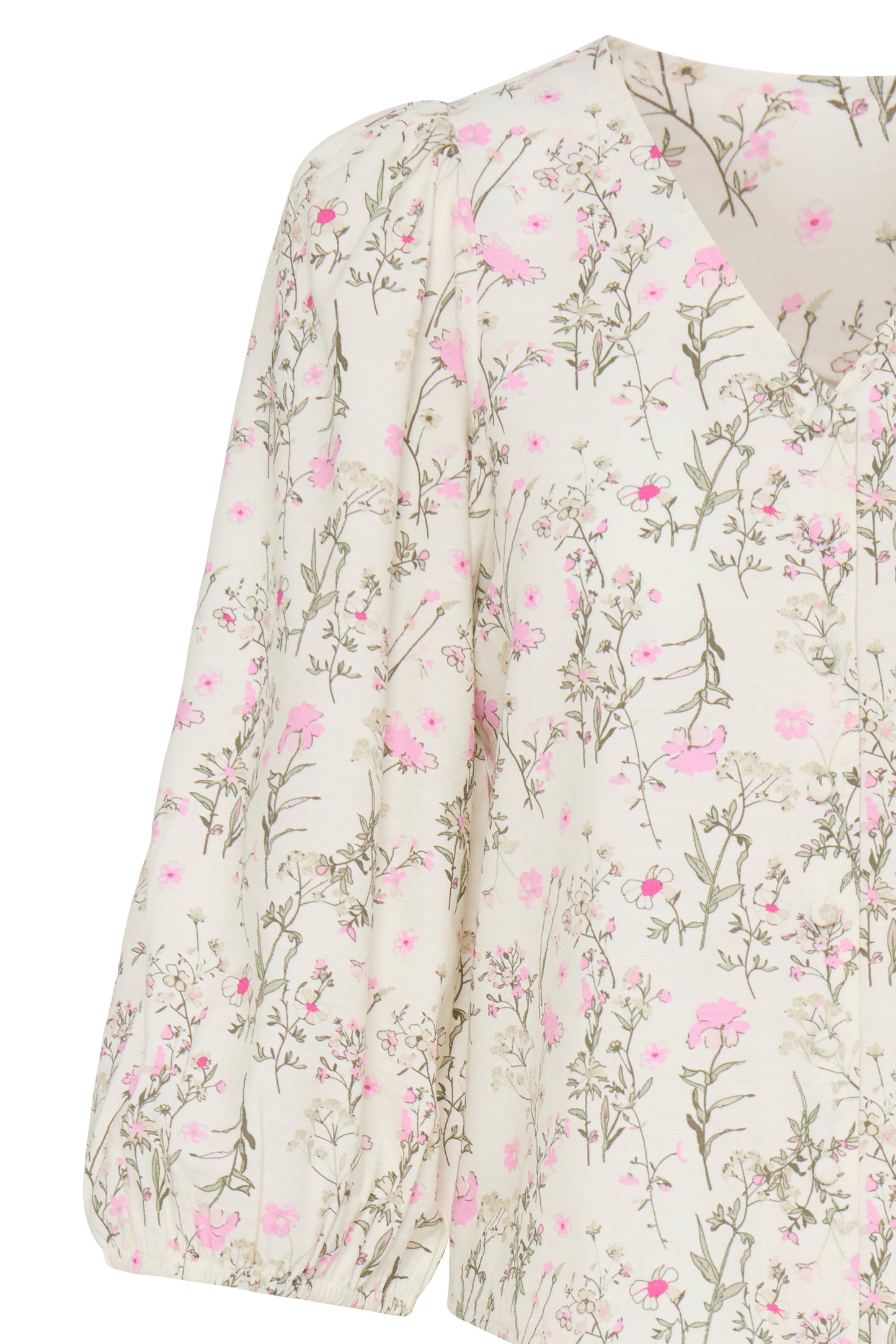 B.Young Issisa Floral Blouse