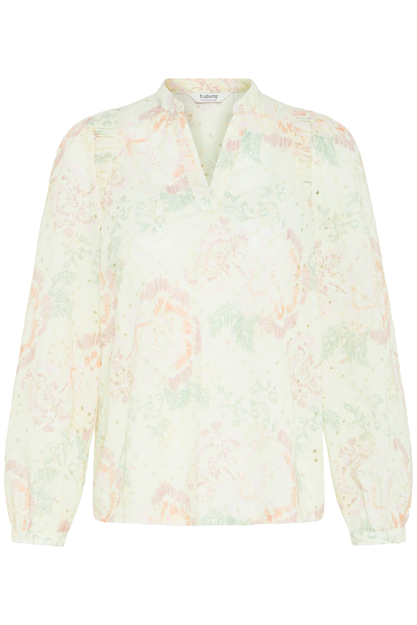 B.Young Joa Floral Blouse