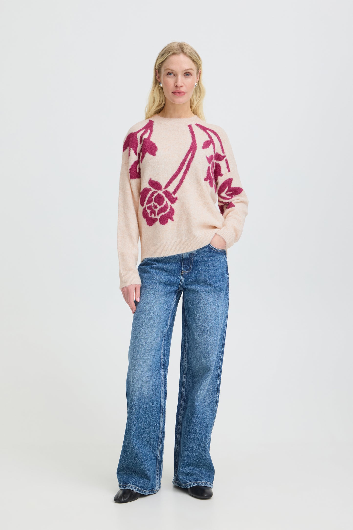 B.Young Omea Flower Jumper